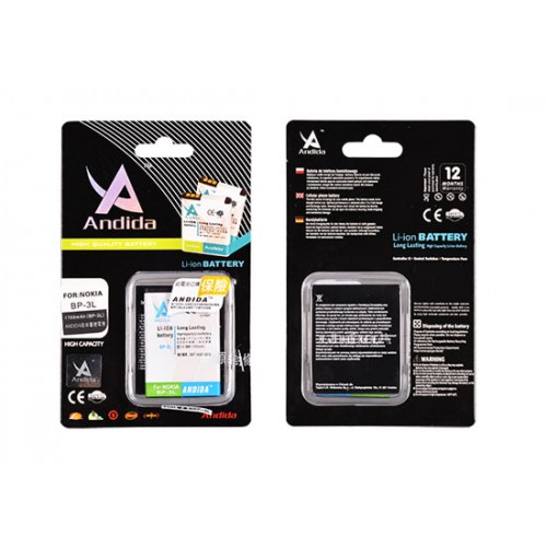 Baterija Samsung i9192/i9195 Galaxy S4 Mini 2100 mAh Andida